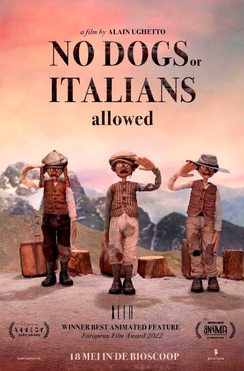 NO DOGS OR ITALIANS ALLOWED